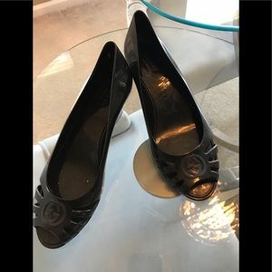 Authentic Gucci Jelly Wedges